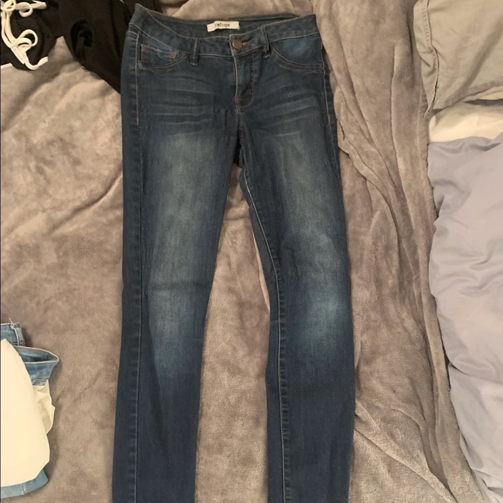 Dark wash jeans